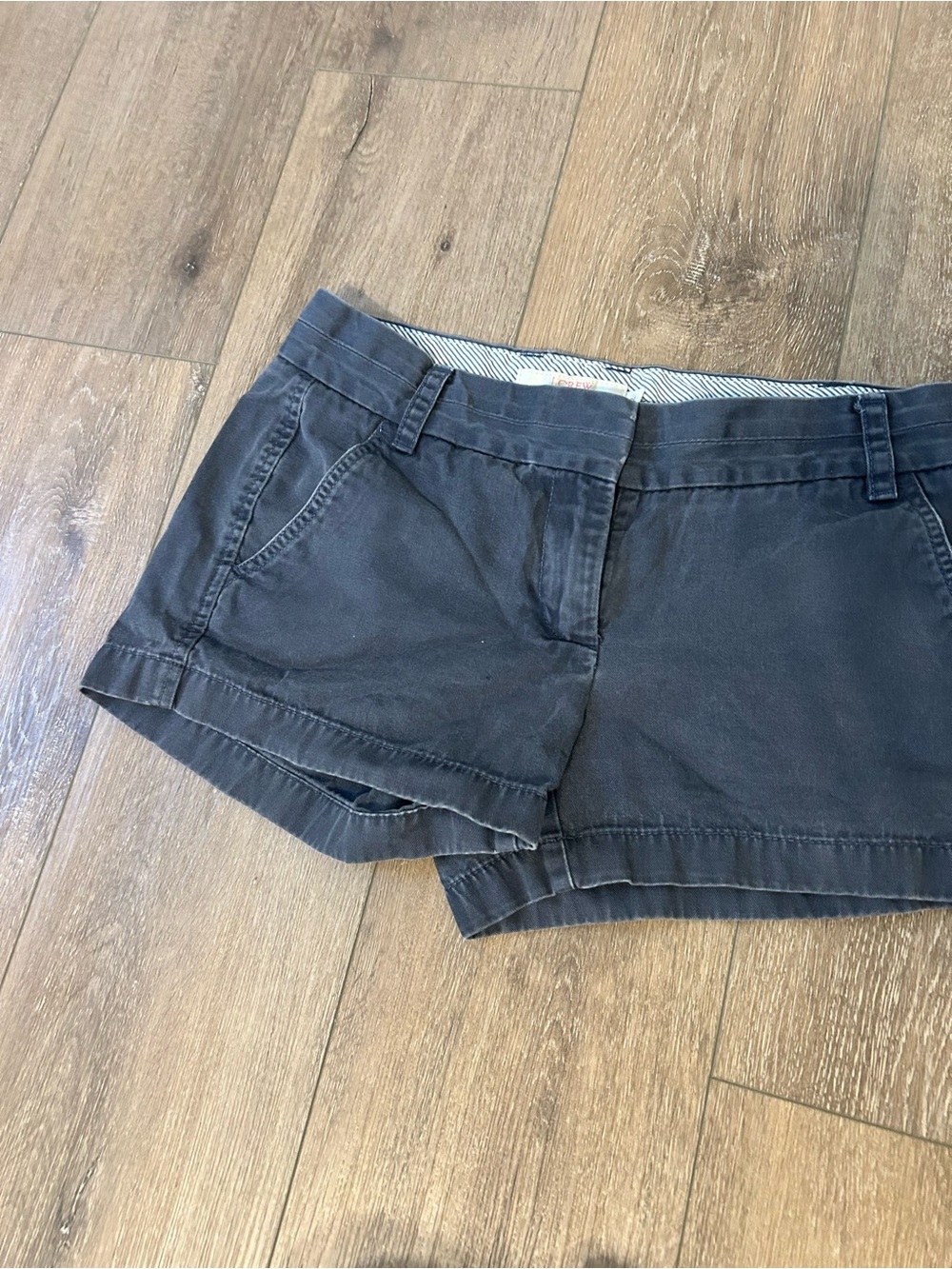J. Crew Dark Blue Cotton Chino Women’s Shorts
